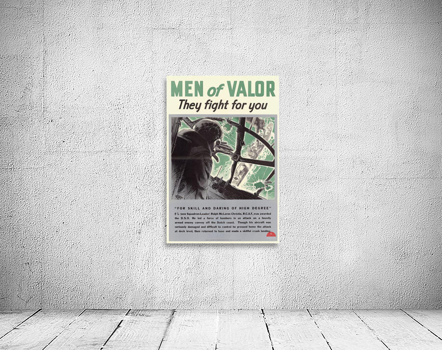 Men of Valor – They Fight for You Wall Preview