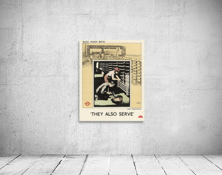 Back Room Boys’ They Also Serve – Cable Maintenance Wall Preview