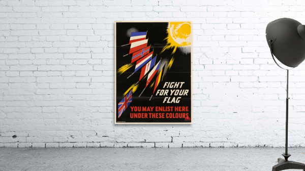 Fight For Your Flag Wall Preview