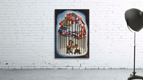 Germany and Japan Behind Bars Wall Preview