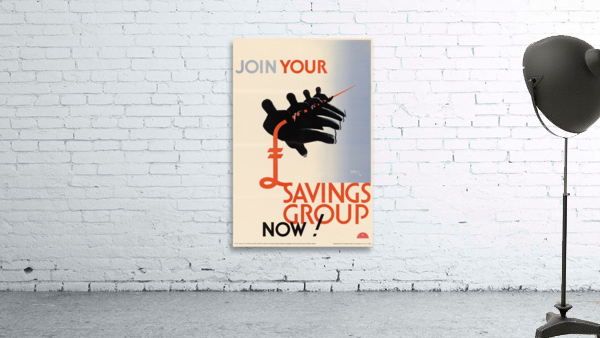 Join Your Savings Group Now! Wall Preview