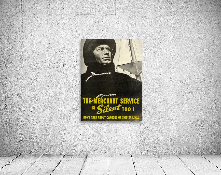 The Merchant Service is Silent Too! Wall Preview