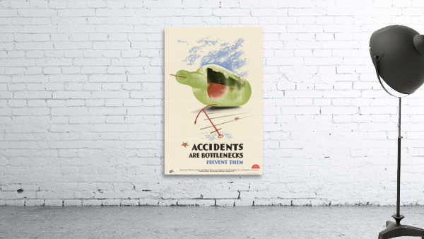 Accidents are Bottlenecks – Prevent Them Wall Preview