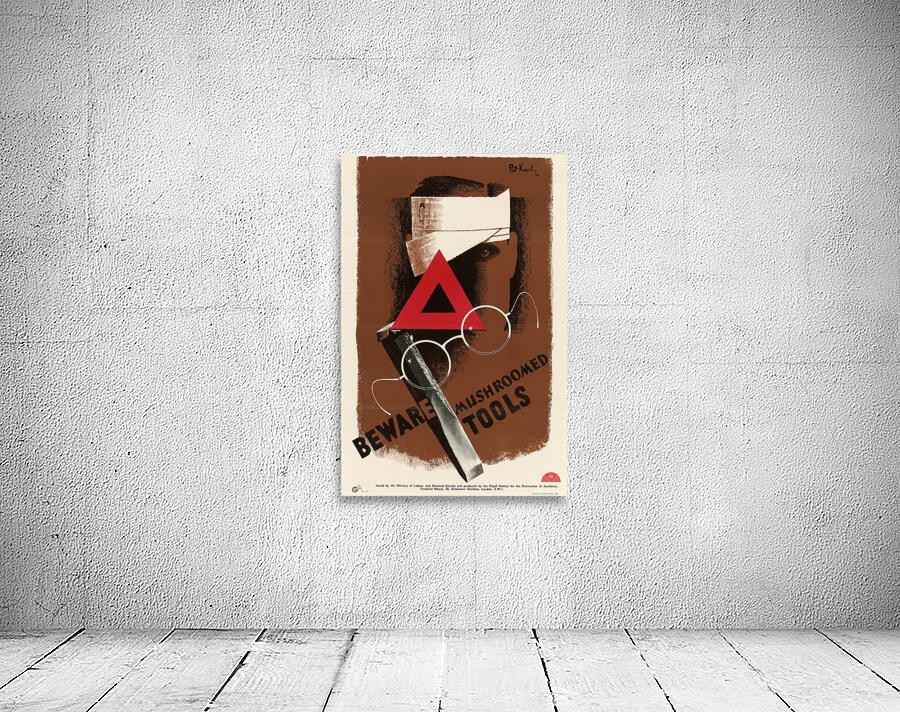 Beware Mushroomed Tools Wall Preview