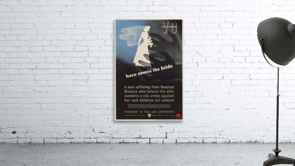 Venereal Diseases – Here Comes the Bride Wall Preview