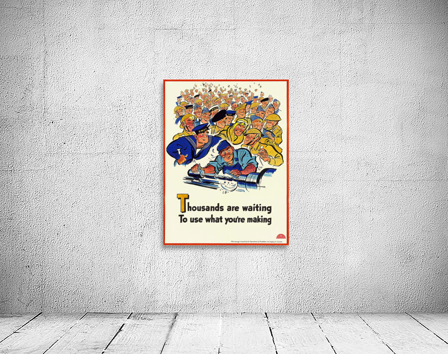 Thousands are Waiting to Use What You’re Making  Wall Preview