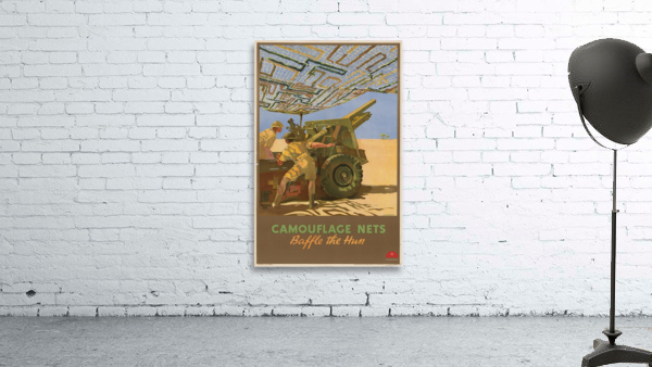 Camouflage Nets – Baffle the Hun Wall Preview