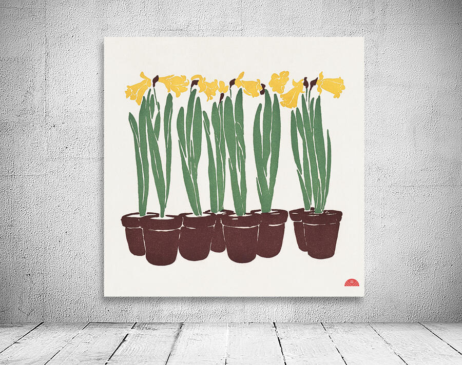 Vintage Flower Illustration 1899 by Edward Penfield Wall Preview