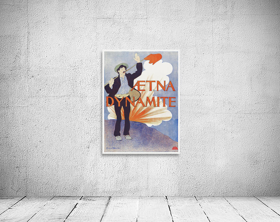 Aetna Dynamite 1895 by Edward Penfield Wall Preview