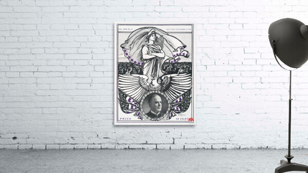 Vintage magazine cover ca. 1890-1907 by Edward Penfield Wall Preview