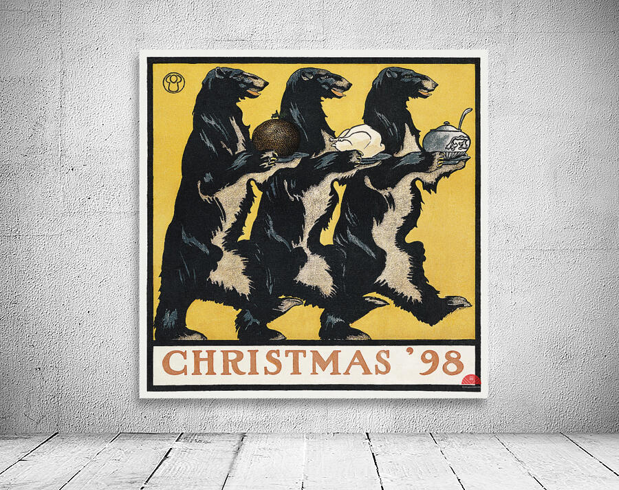 Vintage Christmas 98 1898 by Edward Penfield Wall Preview