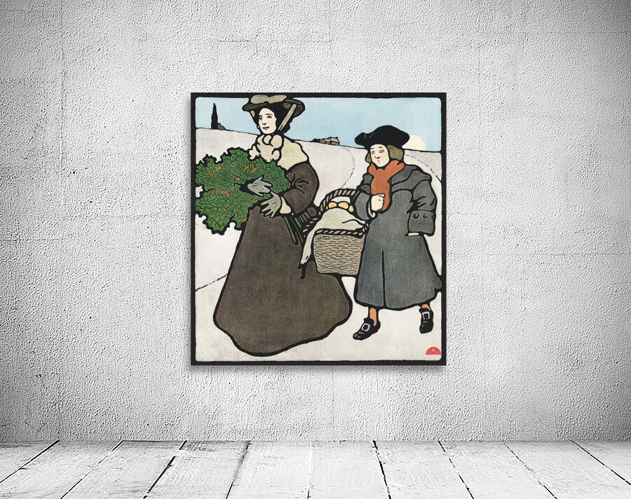 Vintage Christmas 1899 by Edward Penfield Wall Preview