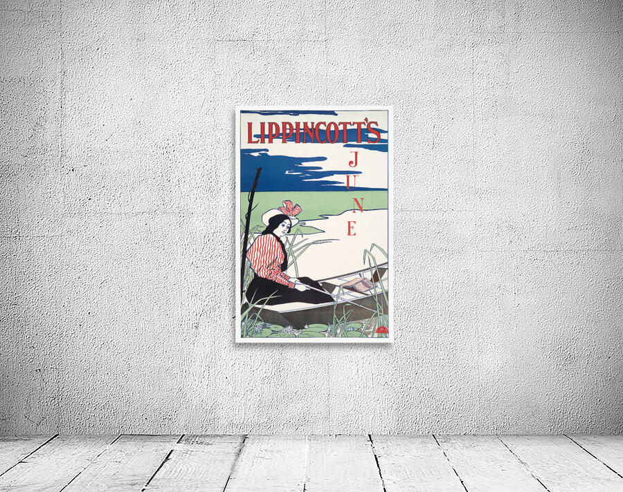 Lippincotts June ca. 1890-1907  by Edward Penfield Wall Preview