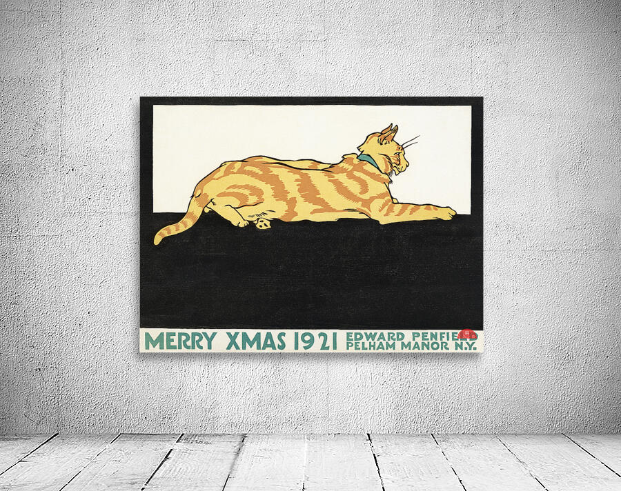Merry Xmas 1921 by Edward Penfield Wall Preview