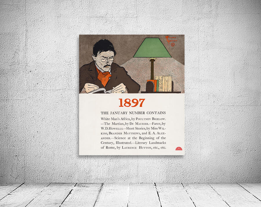 January 1897 by Edward Penfield Wall Preview