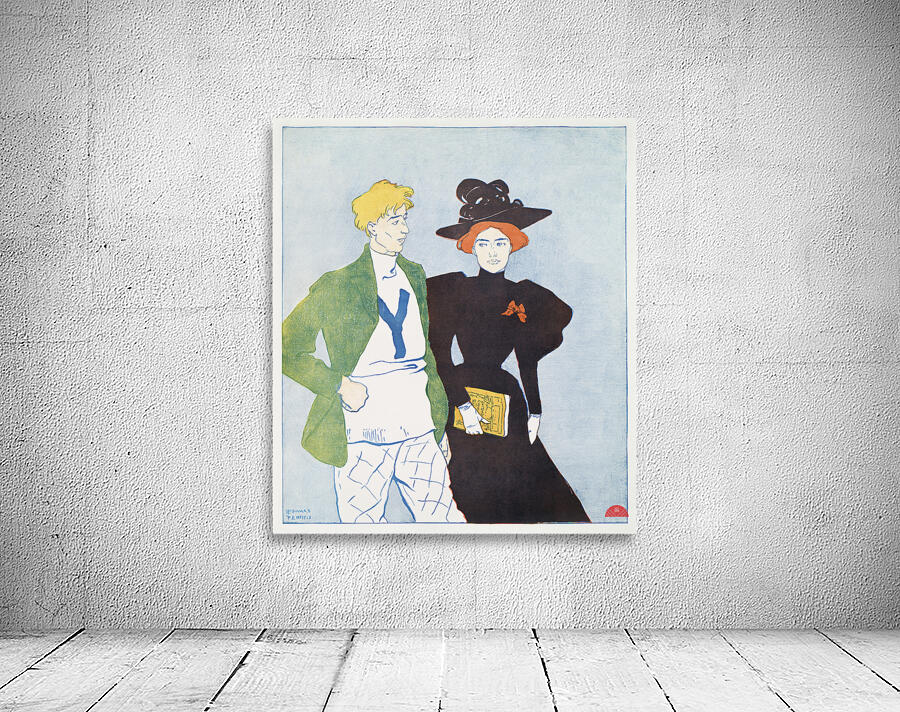 Harpers November 1894 by Edward Penfield Wall Preview