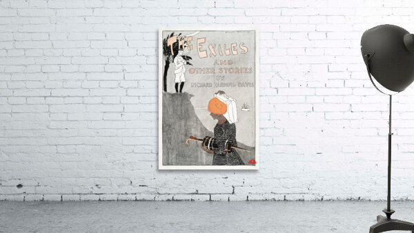 The Exiles and Other Stories by Richard Harding Davis 1894 by Edward Penfield Wall Preview