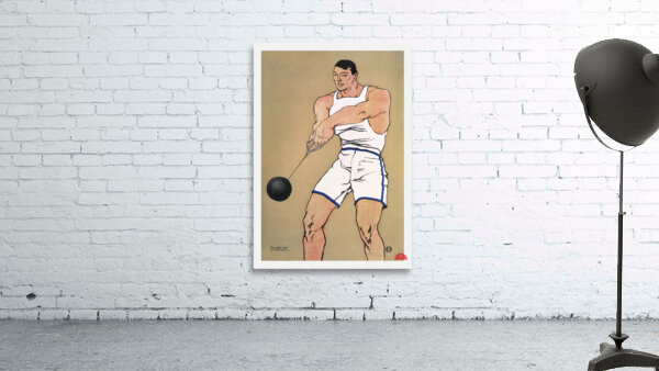 Hammer thrower ca. 1908 by Edward Penfield Wall Preview