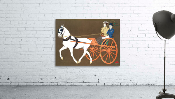 Women in Carriage ca. 1890-1907 by Edward Penfield Wall Preview