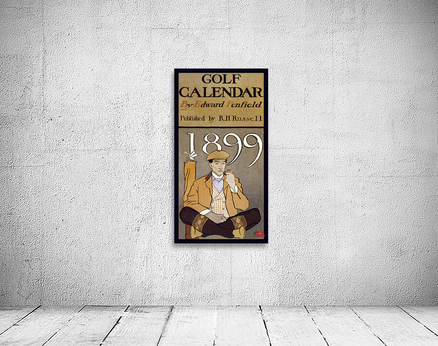 Golf Calendar 1899 by Edward Penfield Wall Preview