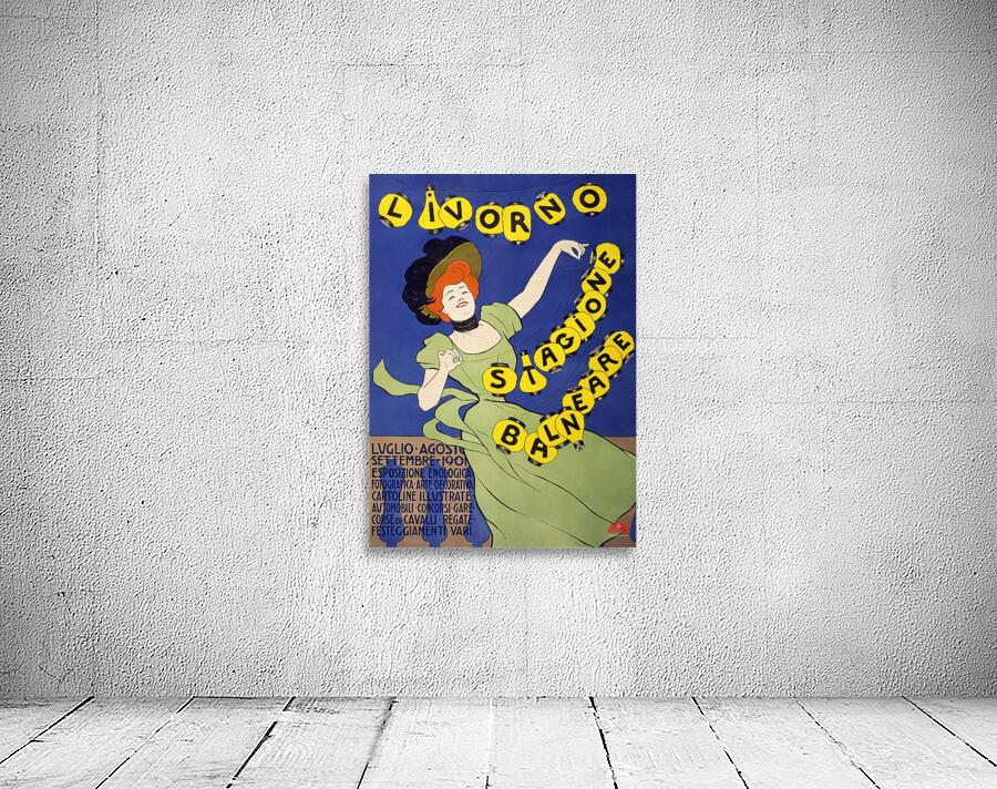 Livorno stagione balneare 1901 by Leonetto Cappiello Wall Preview