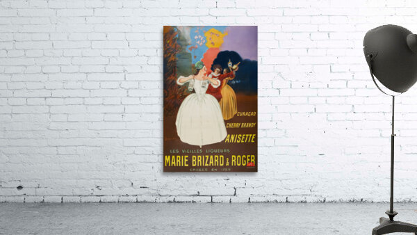 The old liqueurs Marie Brizard & Roger 1912 by Leonetto Cappiello Wall Preview