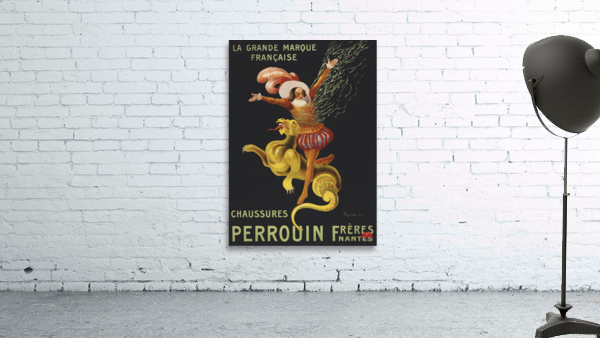 Chaussures Perrouin freres Nantes: La grande marque francaise 1909 by Leonetto Cappiello Wall Preview