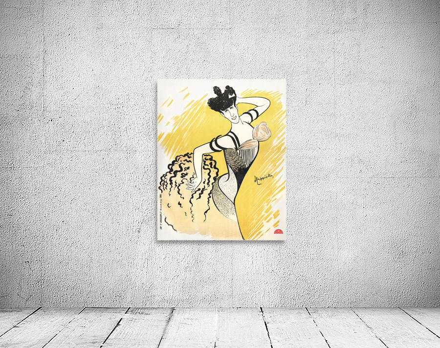 Louise Balthy at the Folies-Berg 1902 by Leonetto Cappiello Wall Preview