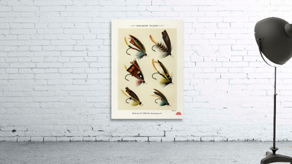 Salmon Flies Wall Preview