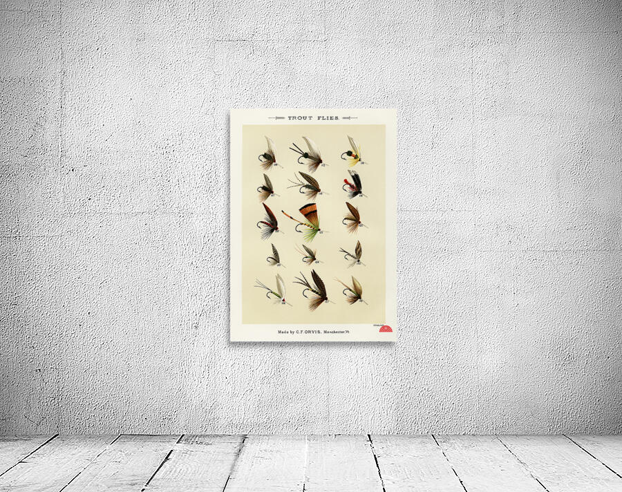 Trout Flies  Wall Preview