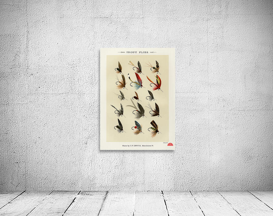 Trout Flies  Wall Preview