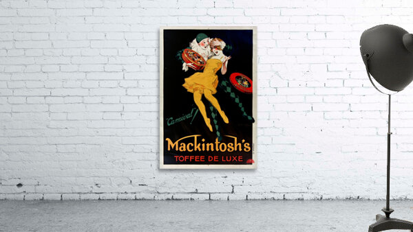 Carnival! Mackintosh’s toffee de luxe 1930 by Jean dYlen Poster Wall Preview