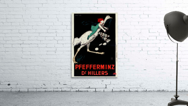 Pfefferminz Dr Hillers 1927 by Jean dYlen Poster Wall Preview