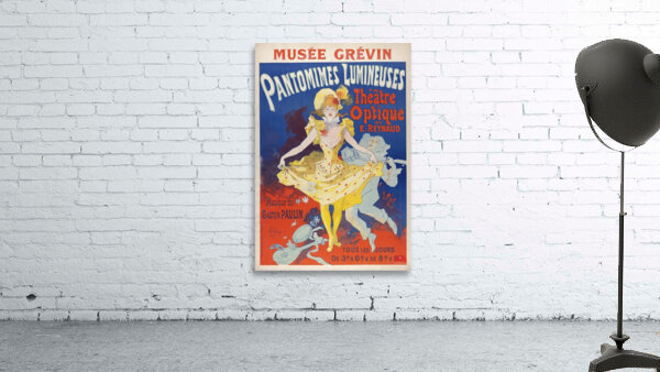 Pantomimes lumineuses 1892 Poster by Jules Chéret Wall Preview