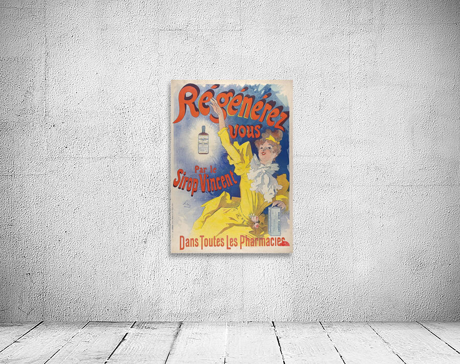 Sirop Vincent 1893 Poster by Jules Chéret Wall Preview