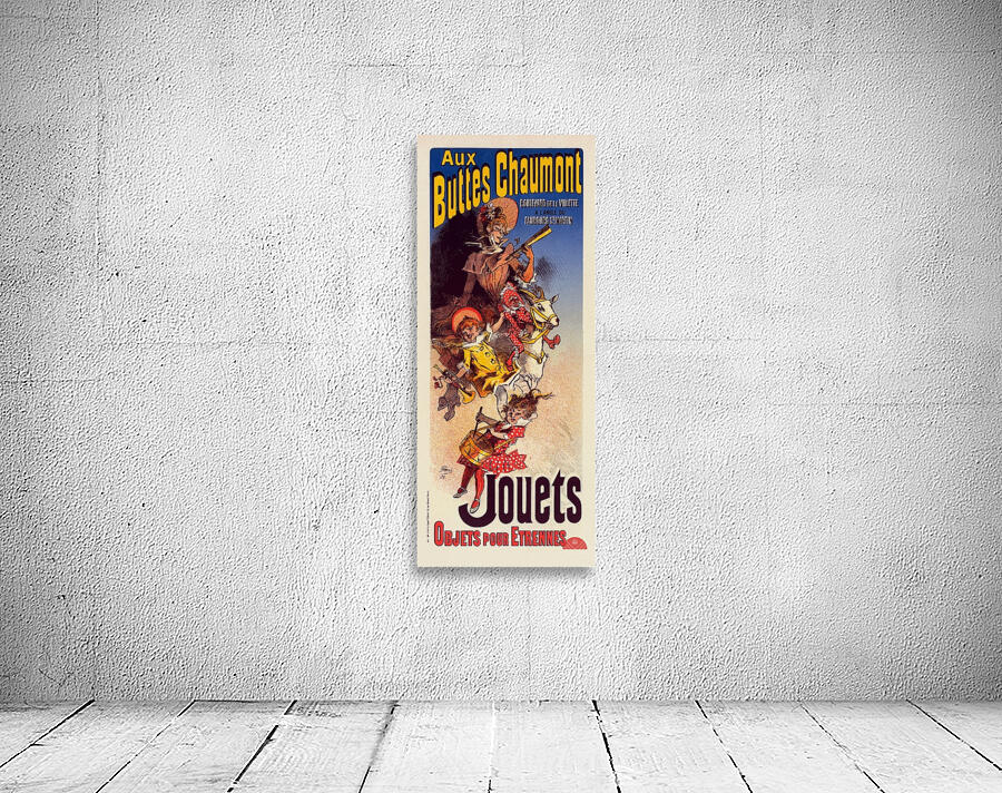 Magasin Des Buttes Chaumont 1899 Poster by Jules Chéret Wall Preview