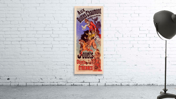 Buttes Chaumont 1899 Poster by Jules Chéret Wall Preview