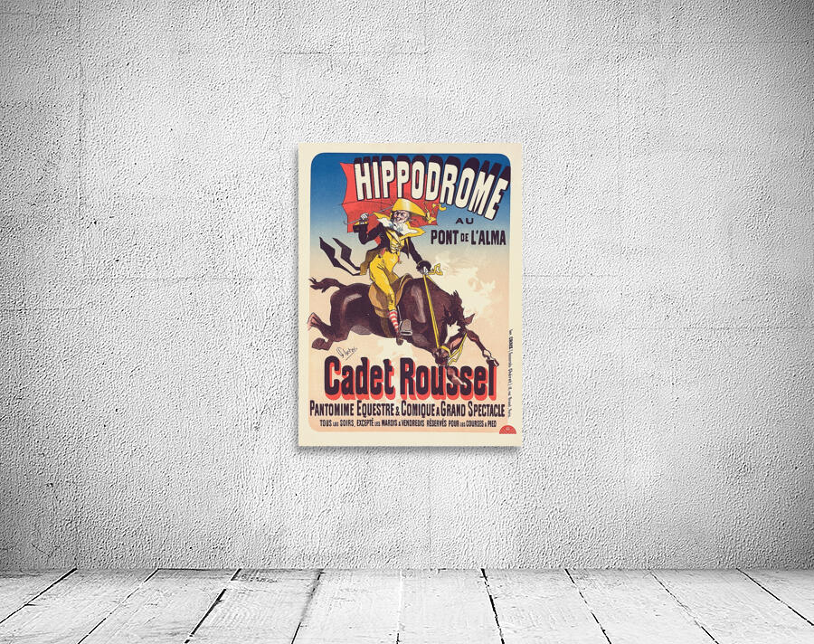 Cadet Roussel 1898 Poster by Jules Chéret Wall Preview