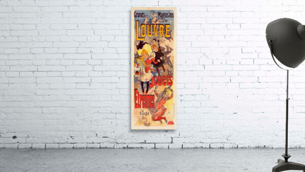 Magasins Du Louvre 1899 Poster by Jules Chéret Wall Preview