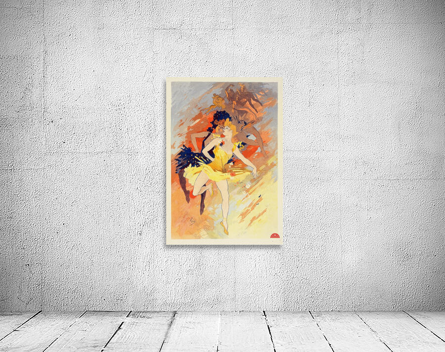 La Danse 1900 Poster by Jules Chéret Wall Preview