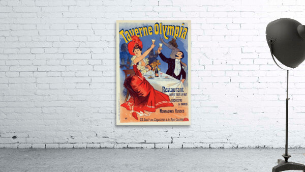 Taverne Olympia 1900 Poster by Jules Chéret Wall Preview