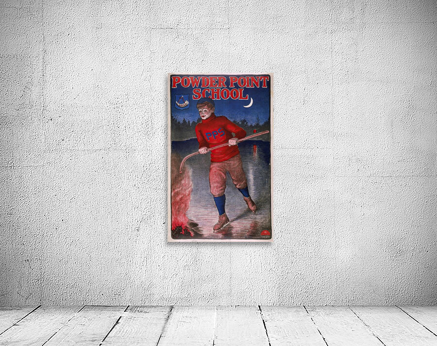 Powder Point School 1903 Poster by Bristow Adams American 1875 – 1956 Wall Preview