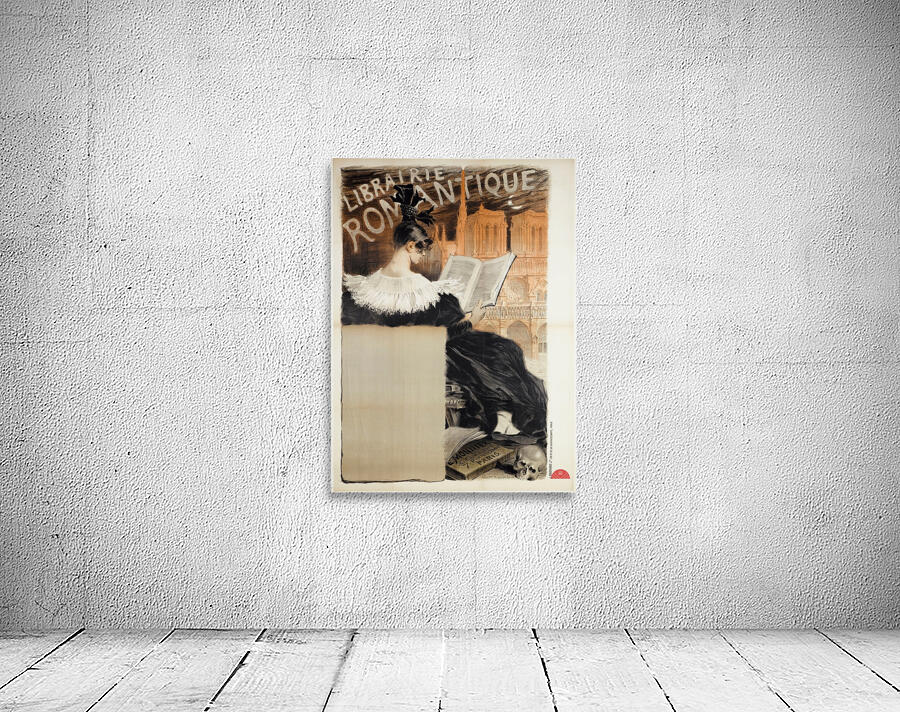 Librairie Romantique 1887 Poster by Eugène Samuel Grasset Wall Preview