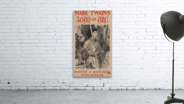 Mark Twain’s Joan of Arc 1894 Poster by Eugène Samuel Grasset Wall Preview