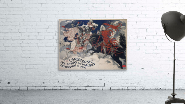 L’andalousie Au Temps Des Maures 1900 Poster by Eugène Samuel Grasset Wall Preview