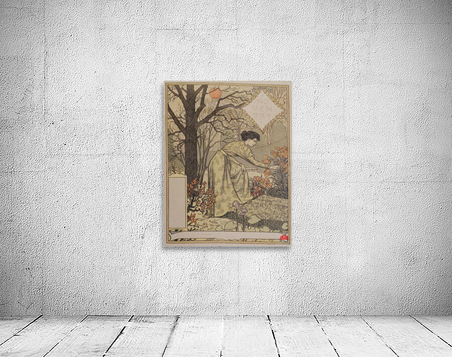 Novembre 1896-1898 Poster by Eugène Samuel Grasset Wall Preview