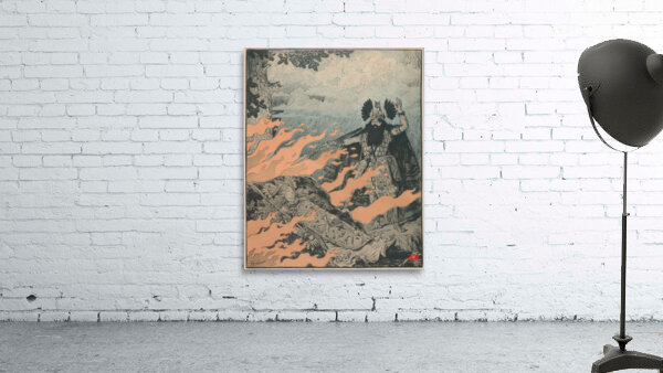 Affiche voor Die Walküre van Richard Wagner  1893  Illustration Wall Preview