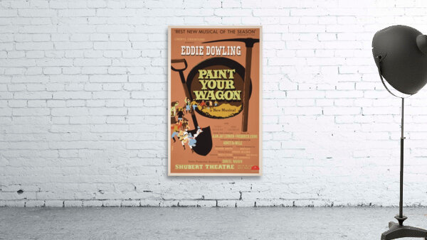 Paint your wagon 1951 Dick Dodge American 20th Century Artcraft Lithograph Poster 1905–1970 Wall Preview