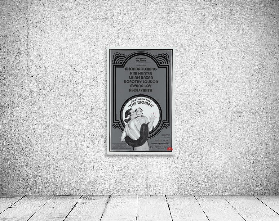 The Women 1973 Artcraft Lithograph Poster 1905–1970 Wall Preview