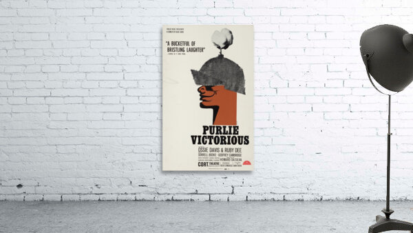 Purlie victorious 1962 Artcraft Lithograph Poster 1905–1970 Wall Preview